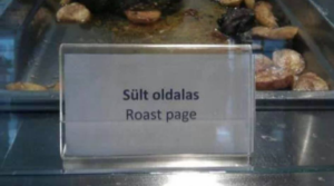 Sült oldalas